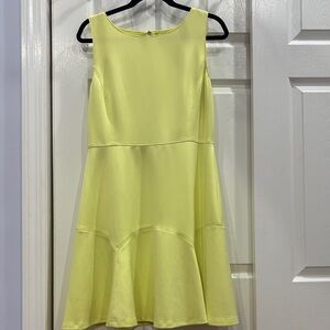 Catherines Sunny Yellow Mini Dress